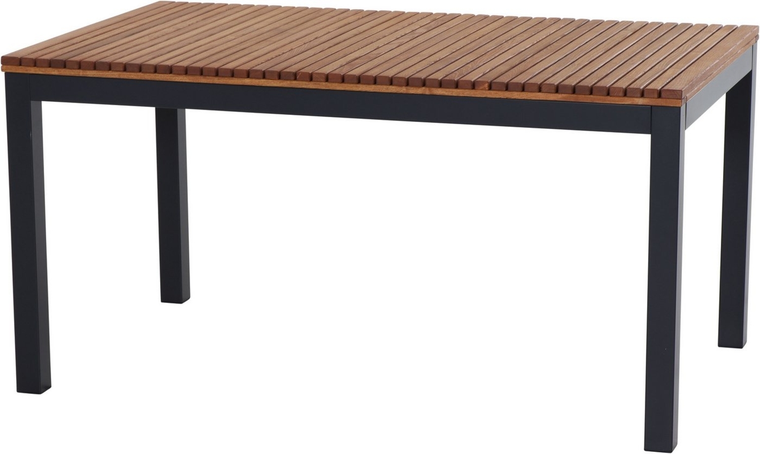 Siena Garden Gartentisch »Bozen« BxTxH:100x160x76 cm, Aluminium mit Robinienholz aus 100% FSC Holz Bild 1