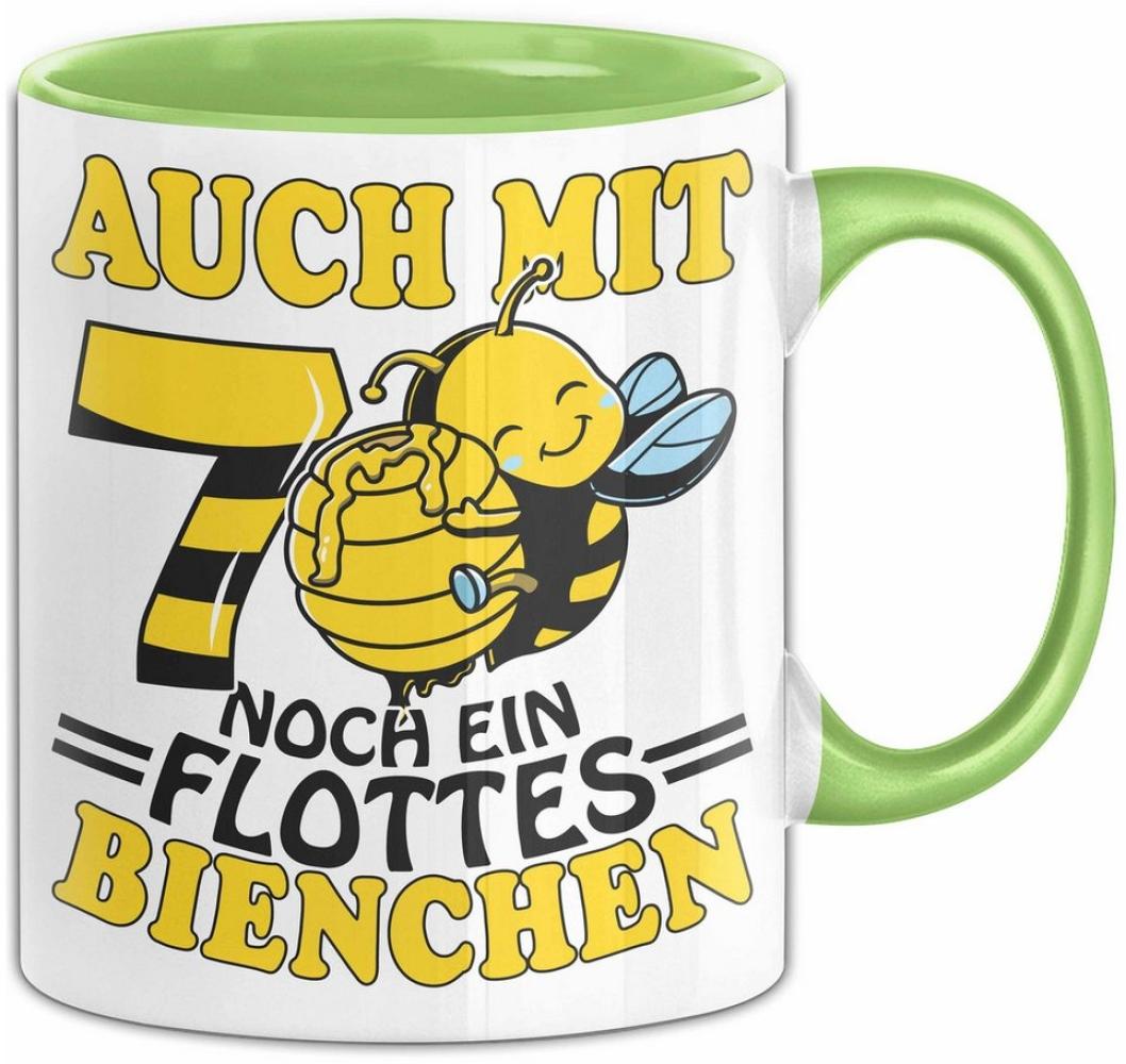 Trendation Tasse 70. Geburtstag Tasse Geschenk Frauen Oma Großmutter Geschenkidee 70Er Bild 1