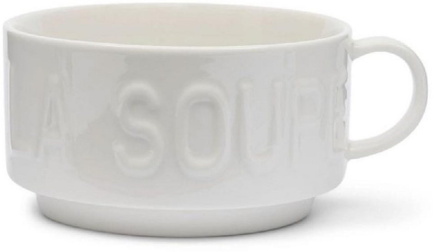 Rivièra Maison Suppenteller Suppentasse La Soupe Bowl Weiß Bild 1