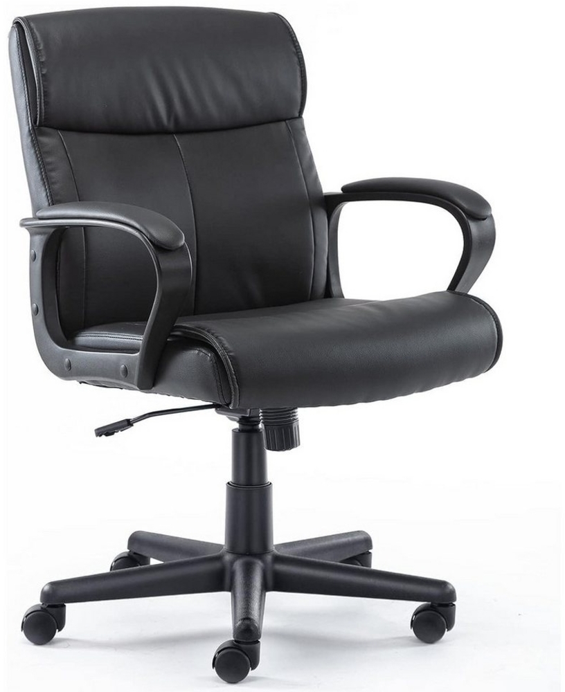 DUMOS Bürostuhl Bürostuhl aus PU-Leder Office Chair Schreibtisch Stuhl Chefsessel, 360-Grad-Drehung Bild 1