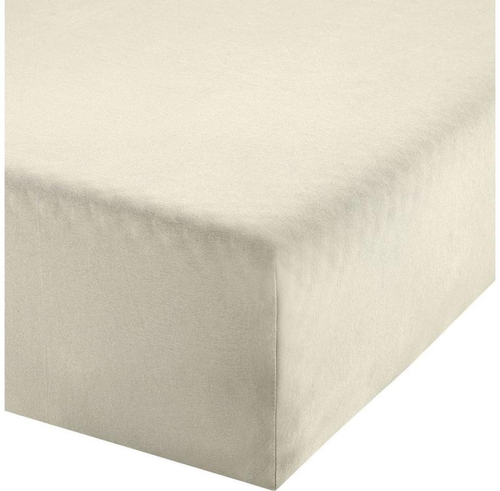 REDBEST Spannbettlaken Boxspring-Spannbettlaken "Denver", Jersey, Gummizug: Rundumgummi, (1 Stück), Elasthan-Jersey-Stretch Uni Bild 1