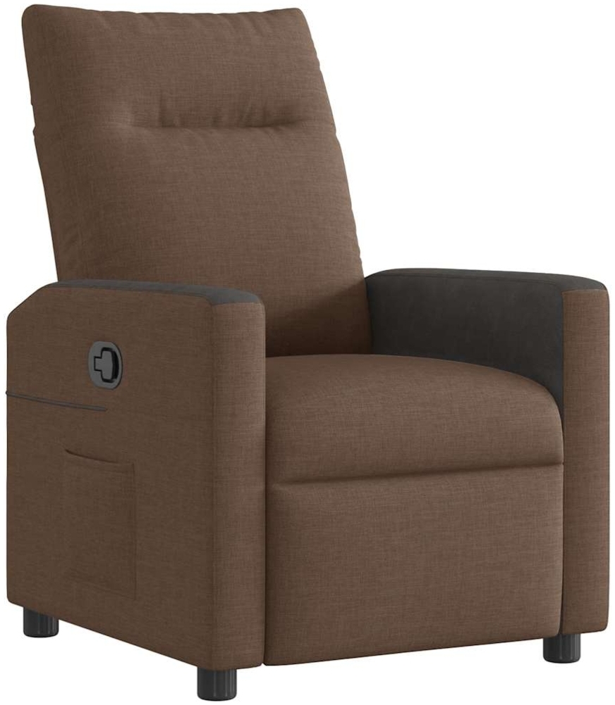 vidaXL Relaxsessel Braun Stoff 4104828 Bild 1
