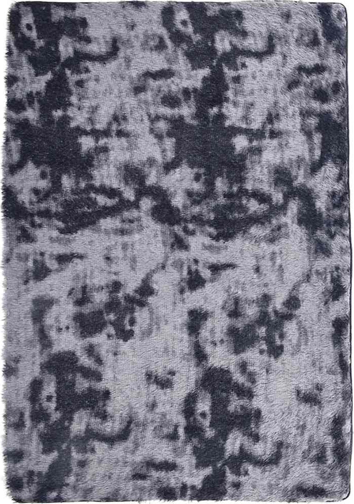 vidaXL Teppich Shaggy Hochflor NAVARRA Dunkelgrau 200x290 cm Polyester 4102848 Bild 1