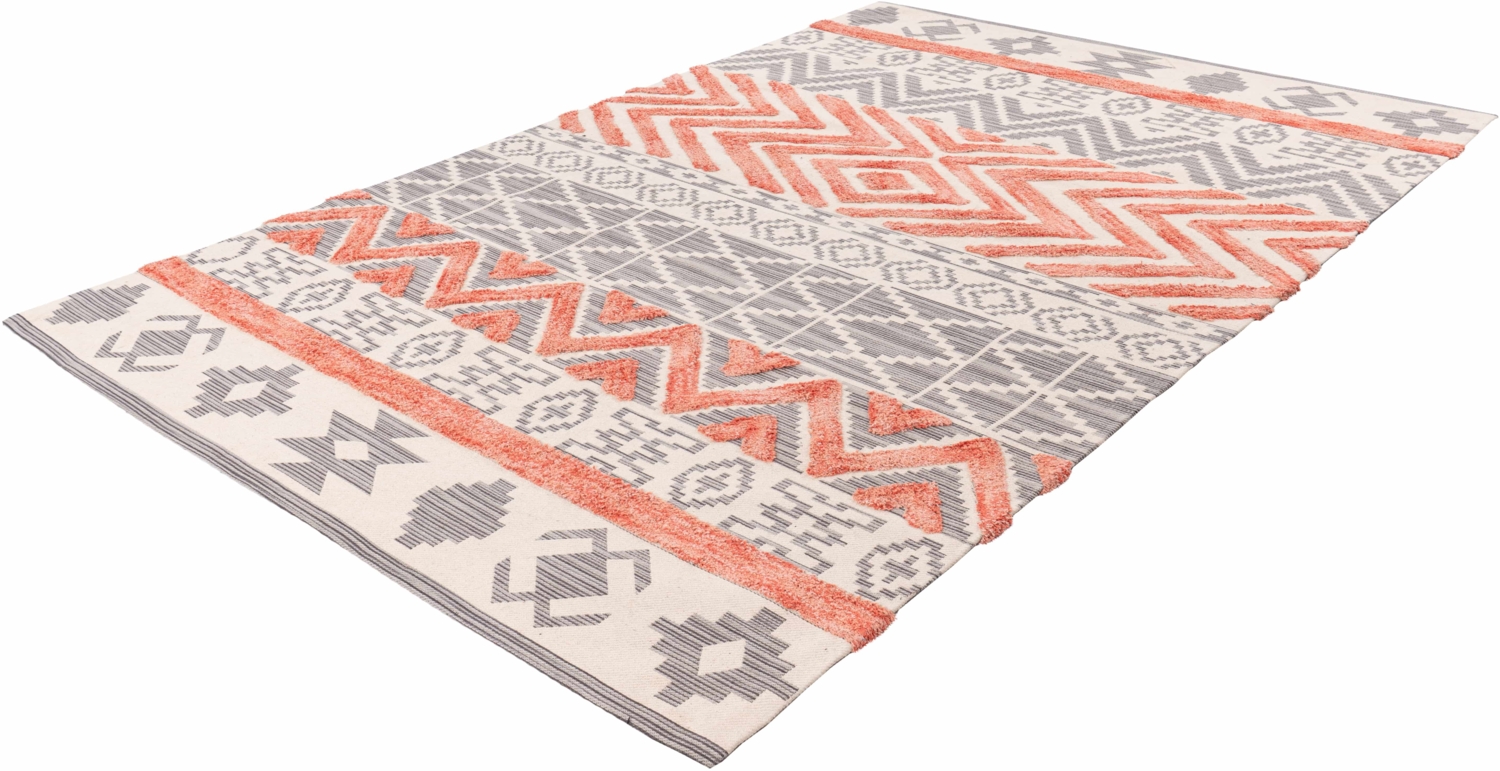 Ethnie 100 Grau / Apricot 200cm x 290cm Bild 1