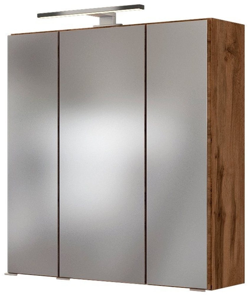 welltime Spiegelschrank Baabe Breite 60 cm, mit 3D-Effekt, dank 3 Spiegeltüren Bild 1