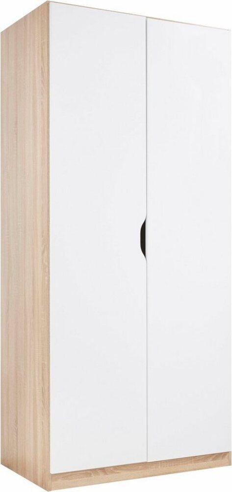 rauch Kleiderschrank Freising Türen mit Griffmulden Bild 1