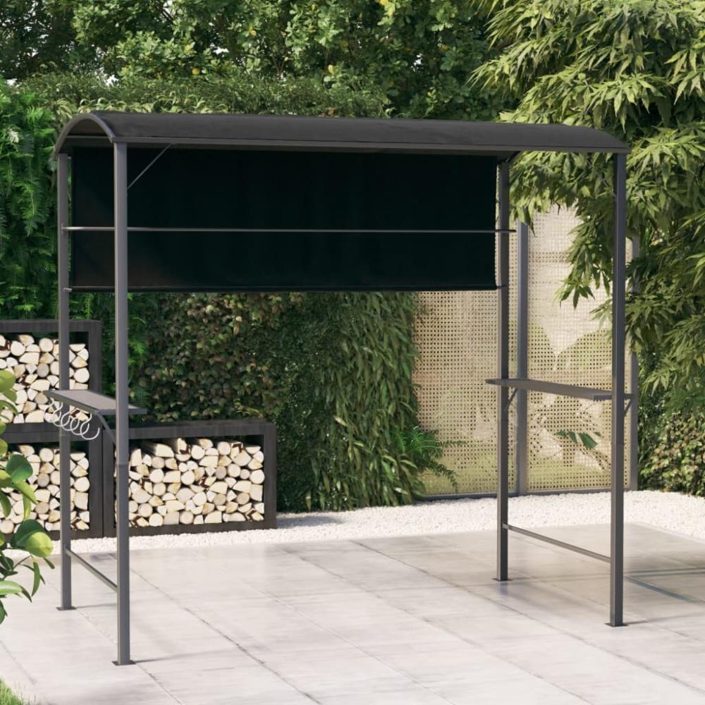 vidaXL Pavillon mit Dach 220x110x200 cm Anthrazit 318533 Bild 1