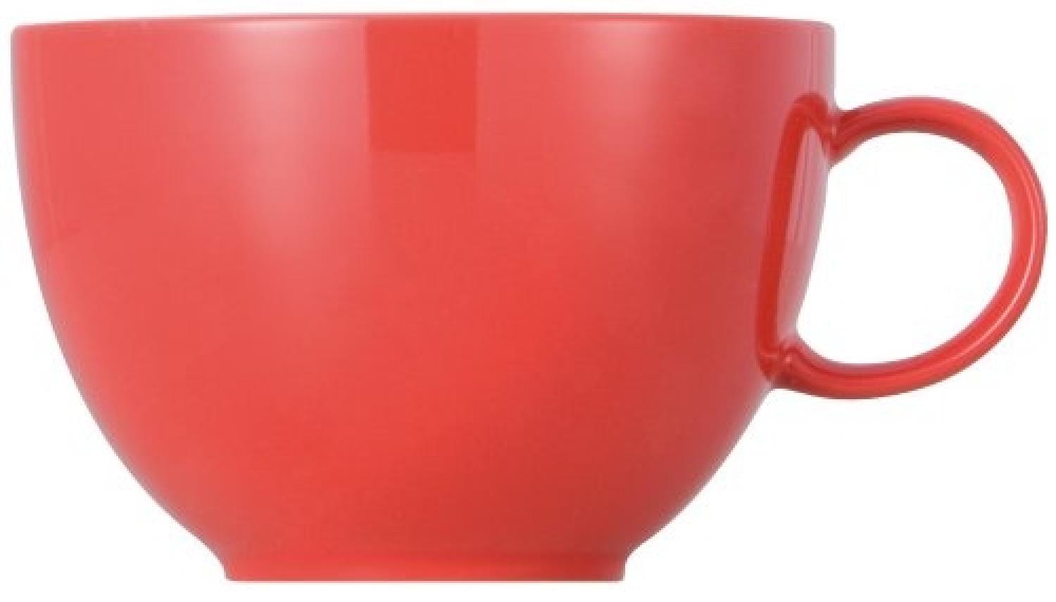 Thomas Sunny Day Teetasse, Obertasse, Porzellan, New Red / Rot, Spülmaschinenfest, 200 ml, 14642 Bild 1