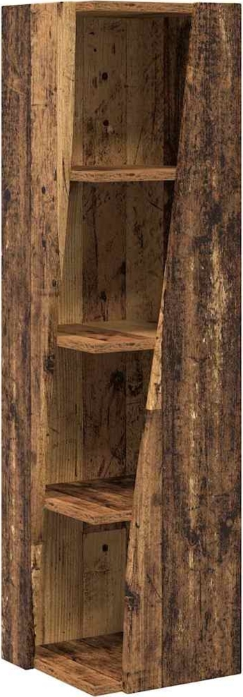 vidaXL Eckschrank Weiß 27,5 x 27 x 102 cm Holzwerkstoff 889853 Bild 1