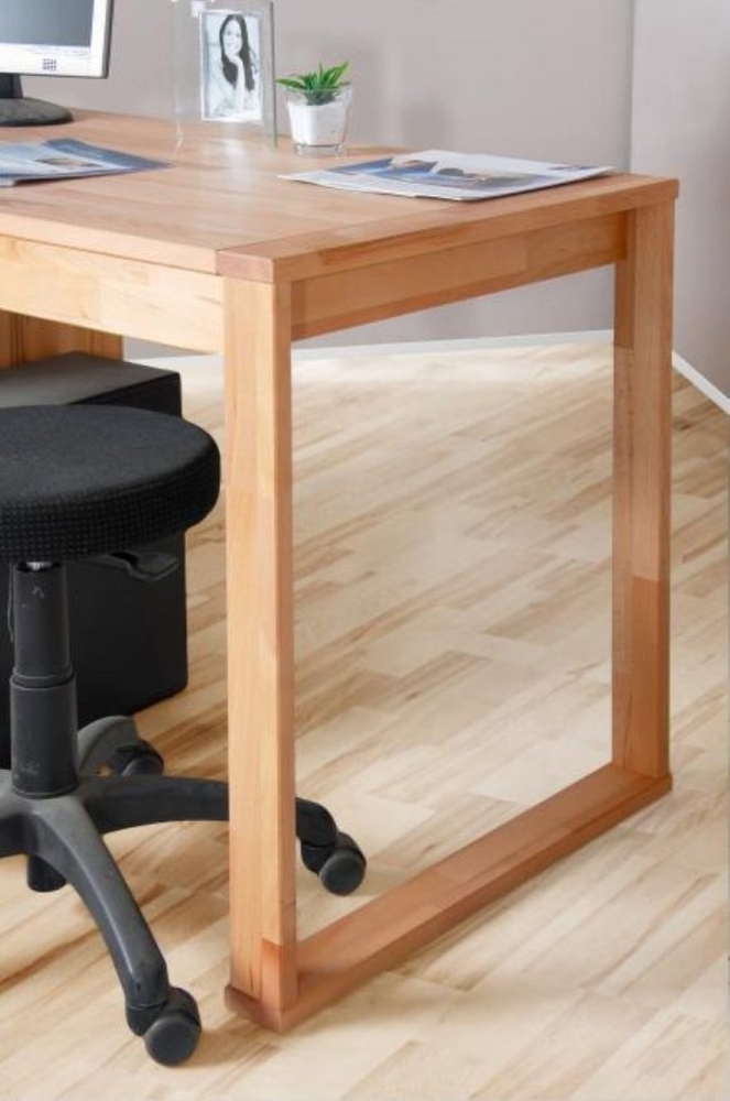 Schreibtisch PC-Tisch Bürotisch Kernbuche - (1472) Bild 1