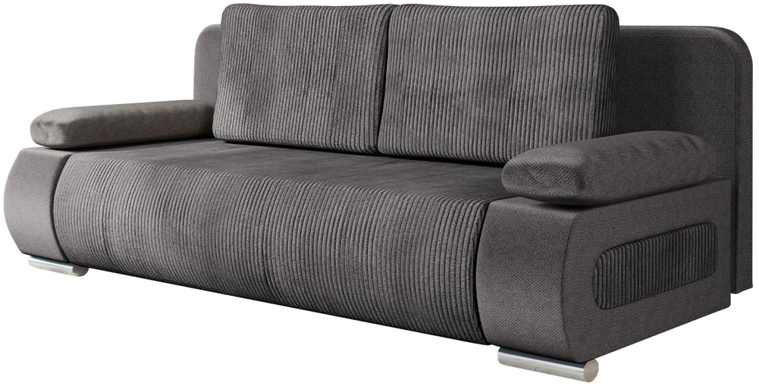 Schlafsofa Emma Cord (Farbe: Poso 22 + Kronos 22) Bild 1