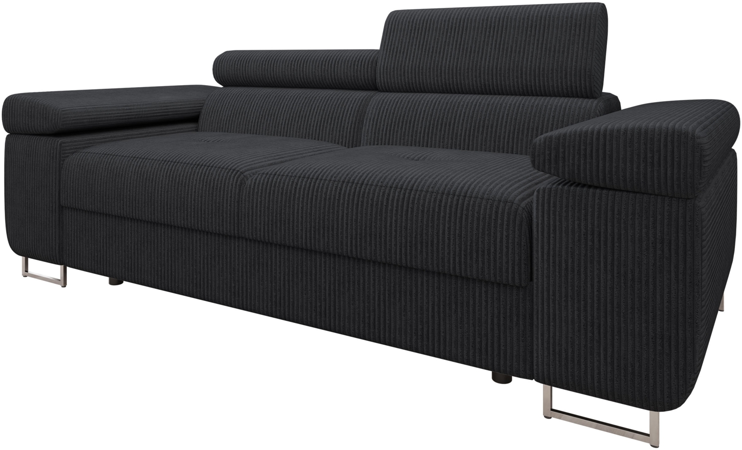 Sofa Torezio Cord II mit Einstellbare Kopfstützen (Poso 135) Bild 1