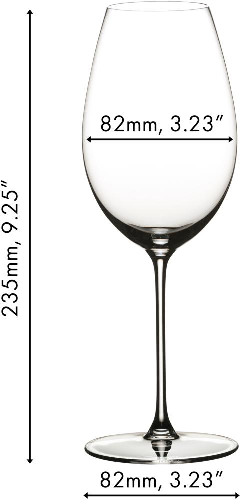 Riedel Veritas Sauvignon Blanc, 2er Set, Rotweinglas, Weißweinglas, Weinglas, Hochwertiges Glas, 440 ml, 6449/33 Bild 1