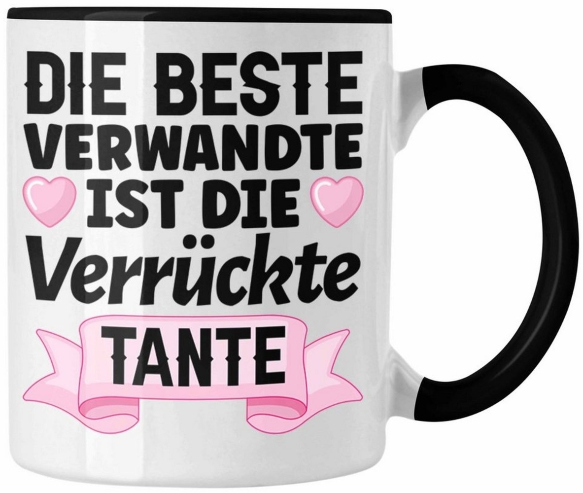 Trendation Tasse Trendation - Beste Tante der Welt Geschenk Tasse mit Spruch für Tante Bild 1