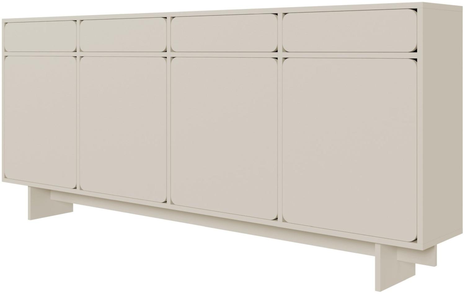 Selsey WUWU - Sideboard 4-türig Greige 200 cm Bild 1