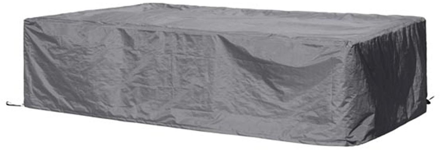 Perel Wetterfeste Schutzhülle L für Garten Lounge Set, Polypropylen grau, 300 x 200 x 75 cm Bild 1