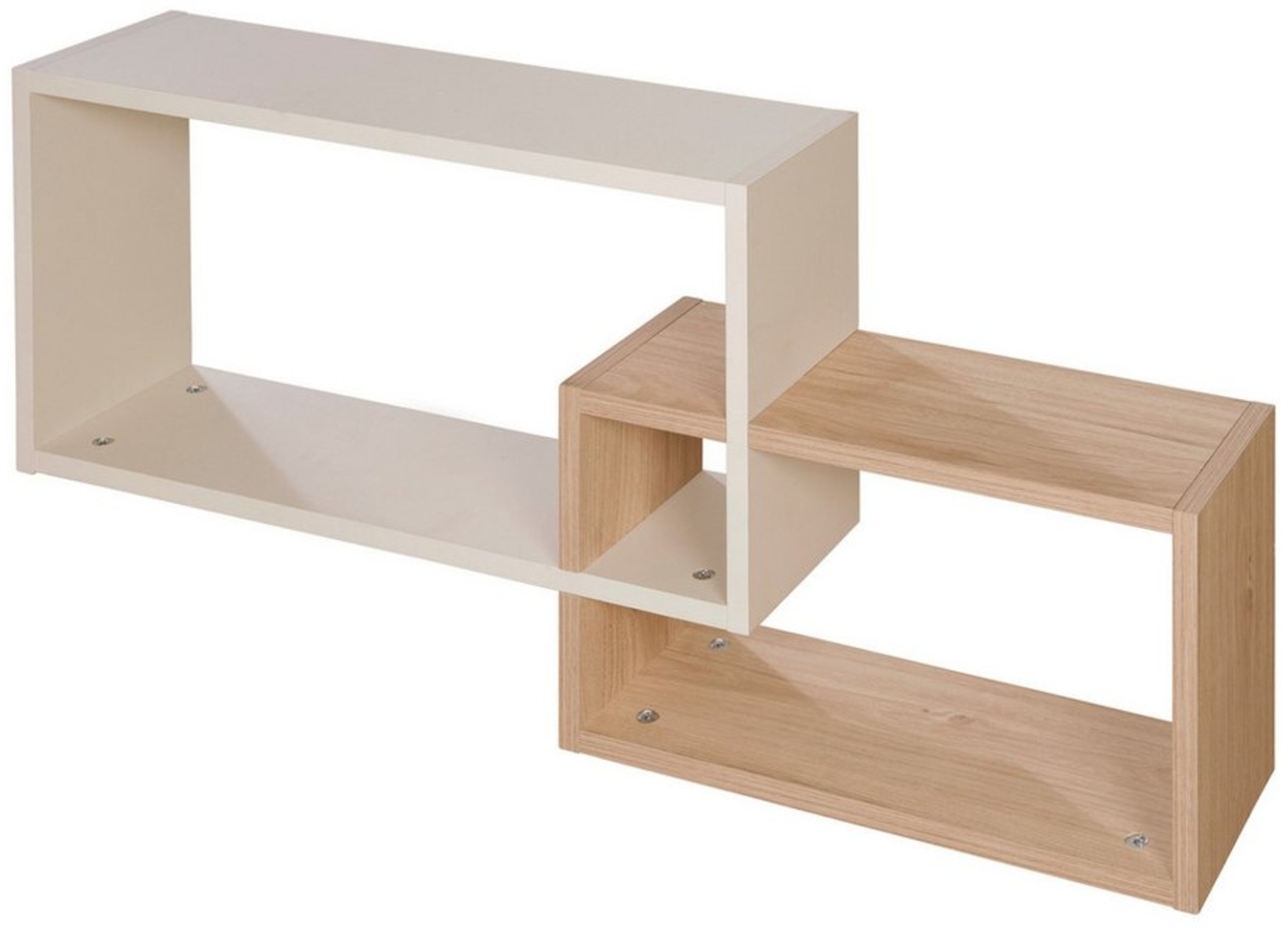 roba Wandregal - 2 offene Fächer - HxBxT: 40,5 x 91 x 18 cm - Cashmere Bild 1