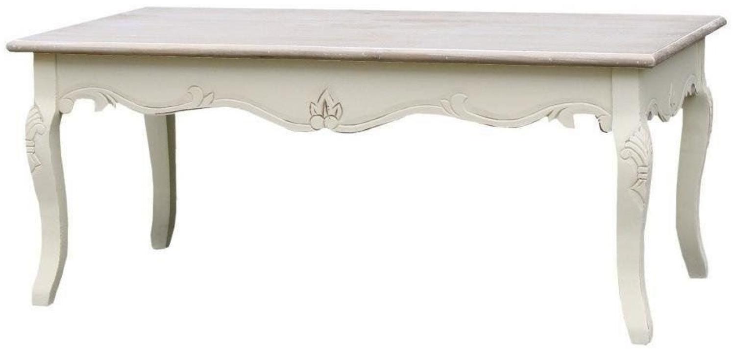 Livin Hill Couchtisch Rimini Creme, hellbraune Spitze RI027 Bild 1