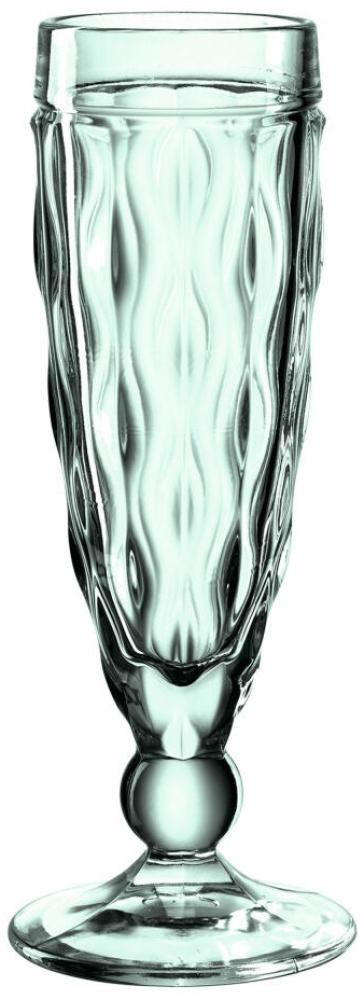 Leonardo Sektglas Brindisi, Sektflöte, Sektkelch, Kalk-Natron Glas, grün, 140 ml, 021608 Bild 1