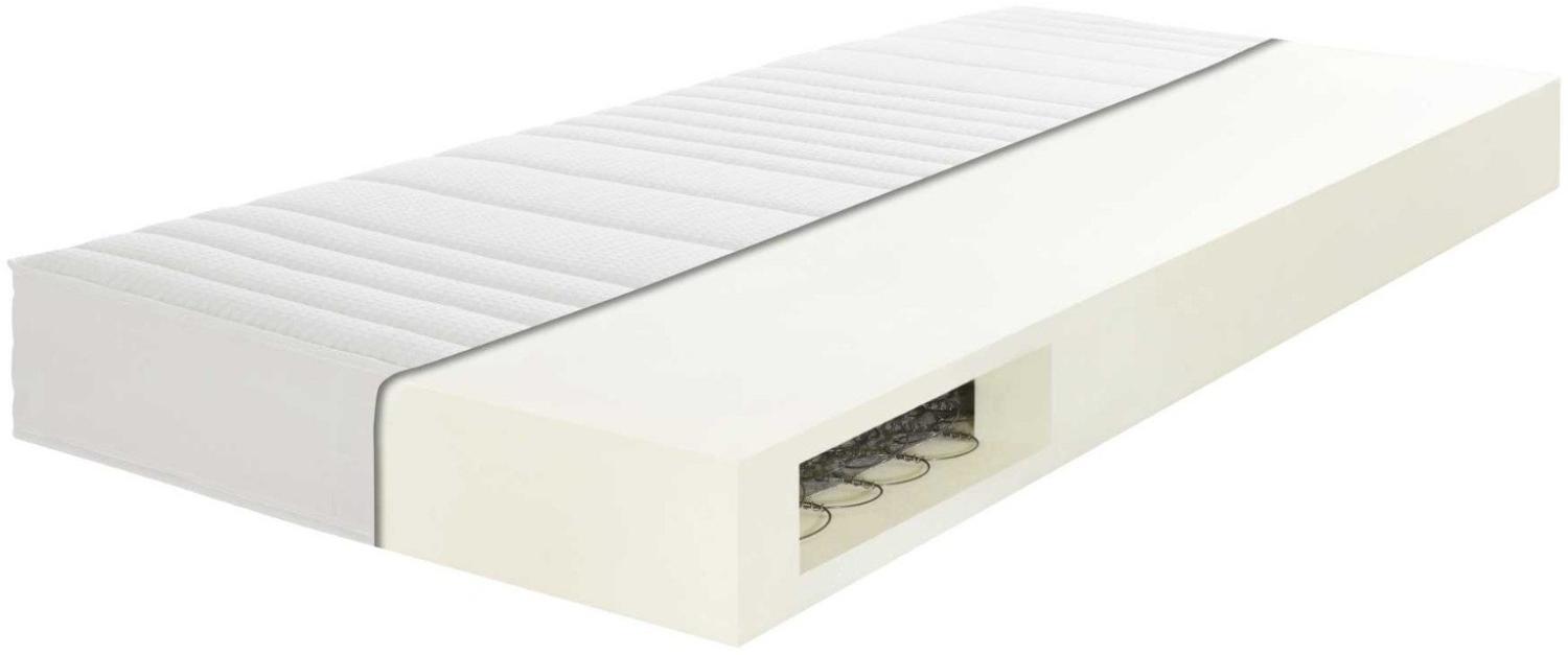 MFO Economy Spring 160x200 H3 Höhe 18cm 4 - Gang - Bonellfederkern (207 Federn bei 100/200 cm) mit 25 mm Schaum-Abdeckung RG25 Bild 1