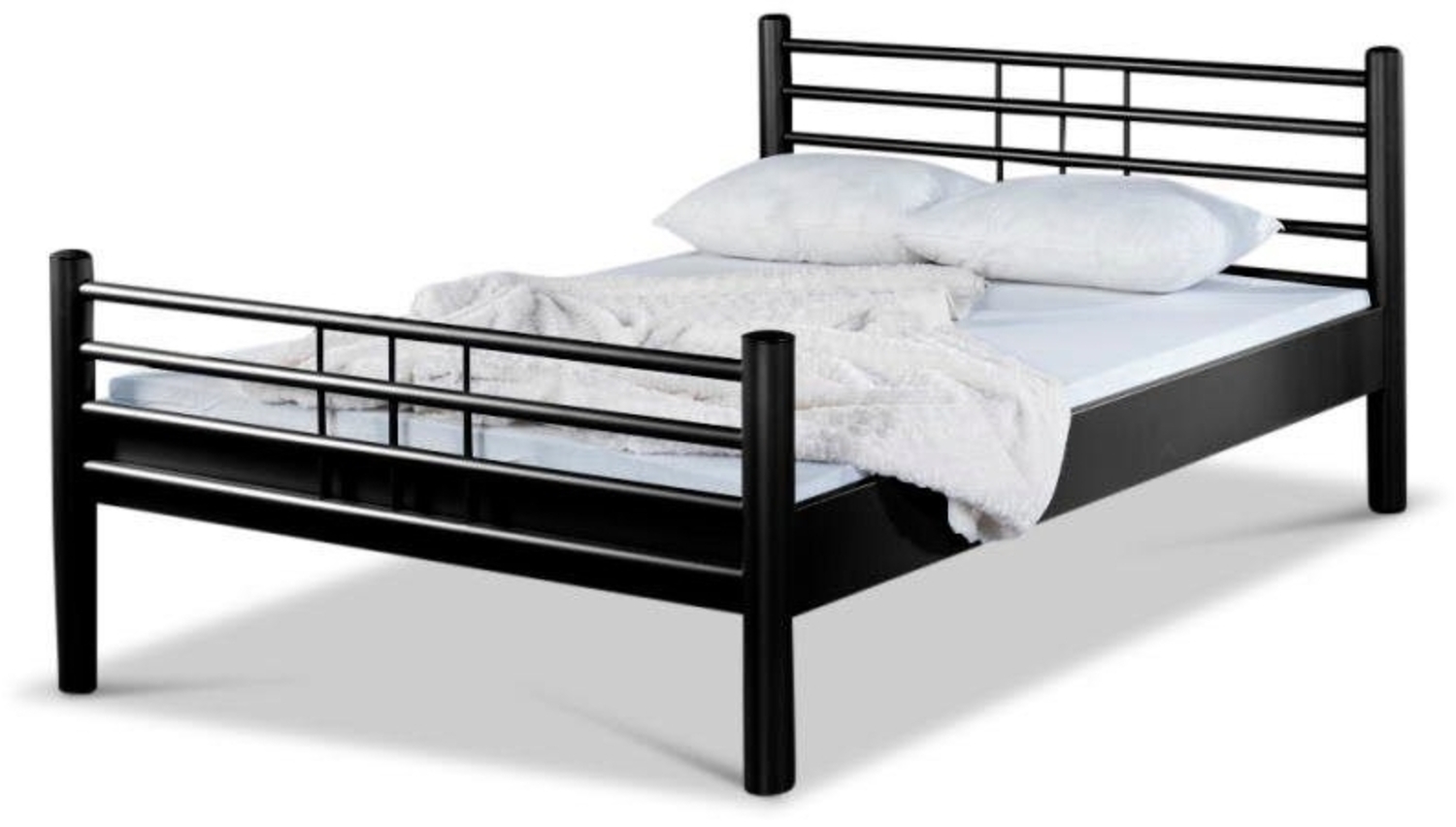 BedBox Metallbett Lea, traumhaft klassisches Bett, stabil und langlebig Bild 1