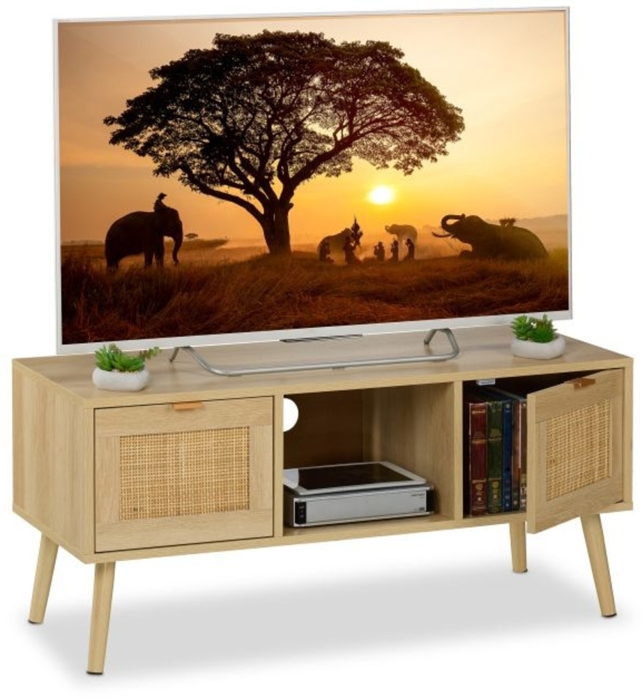 TV-Lowboard Rattan-Design 10050458 Bild 1