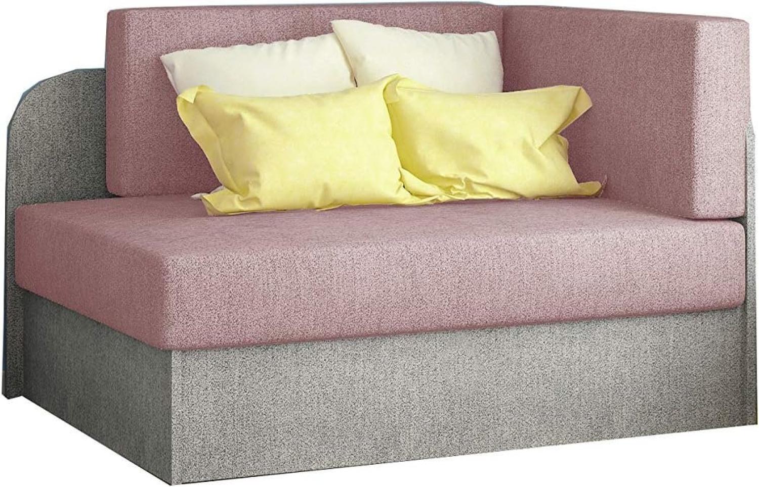 MOEBLO Kindersofa RAISA, Schlafsessel Couch für Kinderzimmer Kindersofa Jugendsofa, mit Schlaffunktion und Bettkasten Bild 1