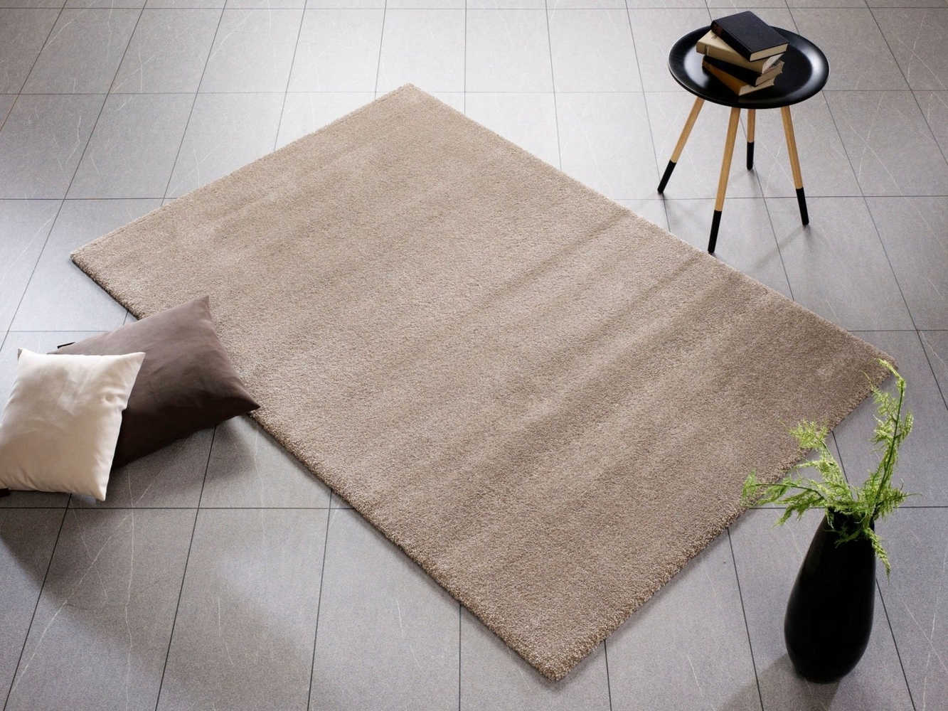 OCI DIE TEPPICHMARKE Teppich Bellevue, auch als Läufer erhältlich, rechteckig, Höhe: 20 mm, hochwertiger dichter Hochflor, Shaggy, Langflor, Wohnzimmer Bild 1
