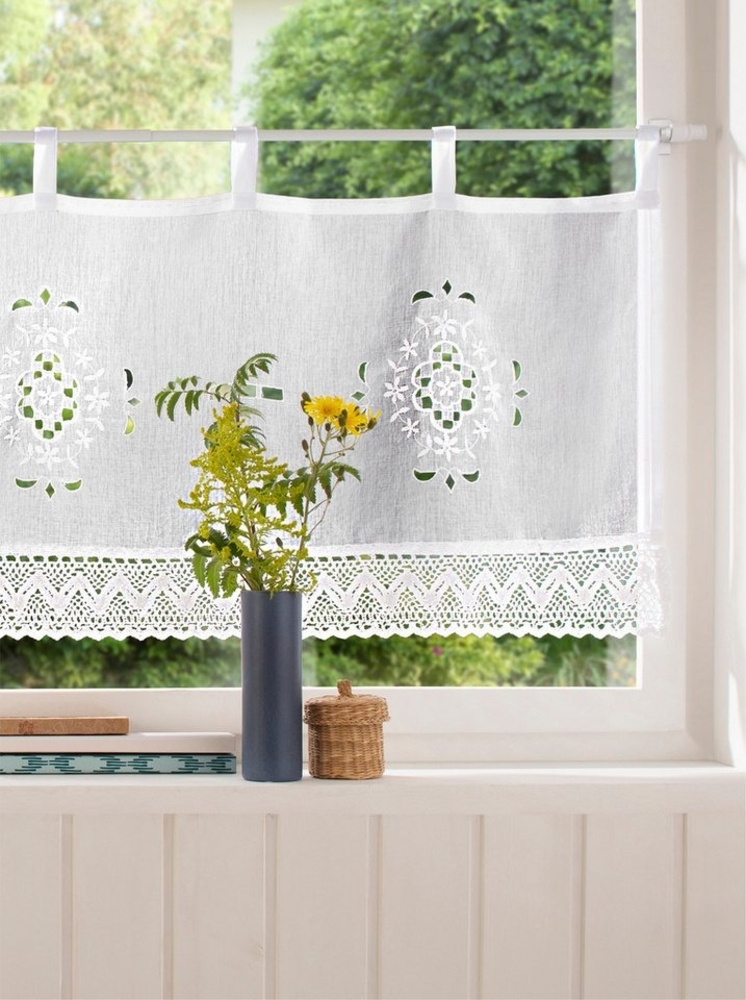 Witt Gardine Fensterbehang, Schlaufen, Fensterbehang Bild 1