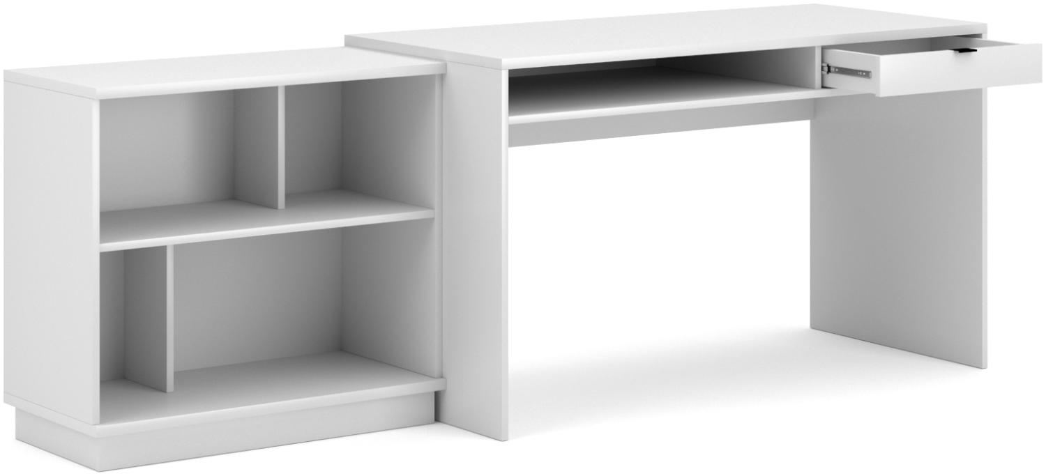 Schreibtisch mit Regal Flint Bild 1