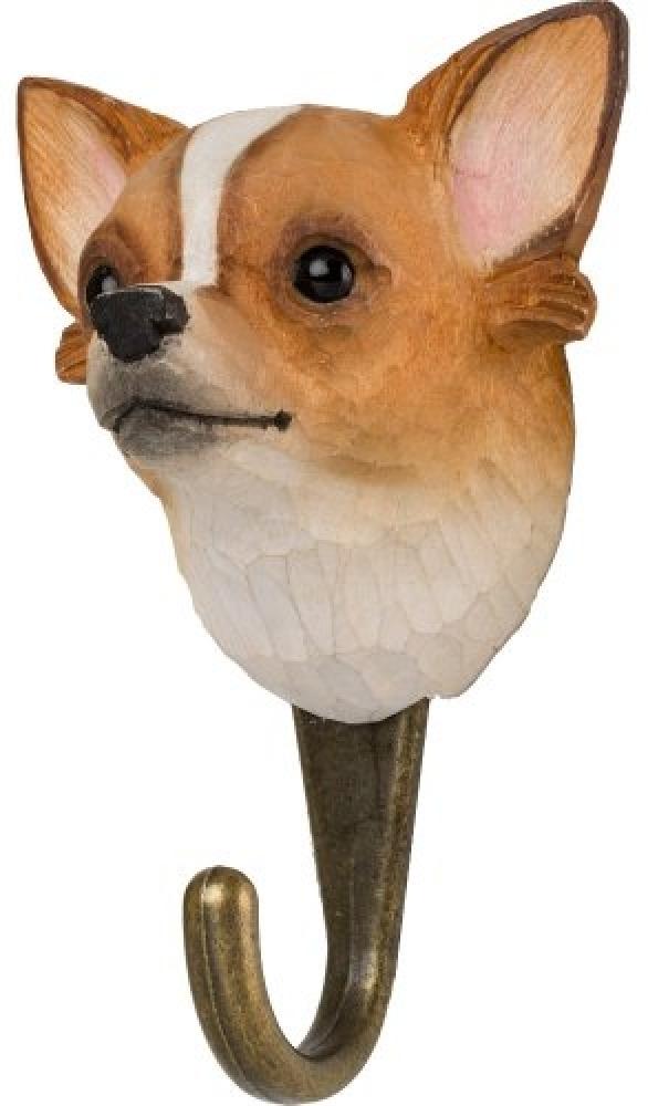 Wildlife Garden Kleiderhaken DecoHook Chihuahua Braun WG4493 Bild 1