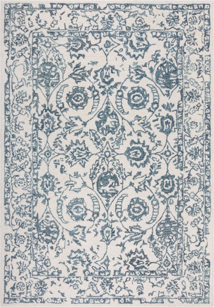 Kadima Design Traditioneller Floral-Vintage Wollteppich "Soar Matt". 120x170 cm Bild 1