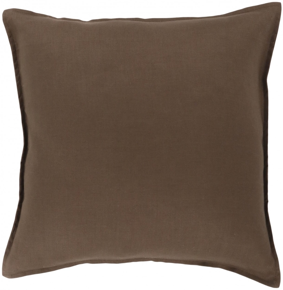 Chic Antique - Kissenbezug Kissenhülle 50x50cm Leinen Walnuss Braun 16101420 Bild 1