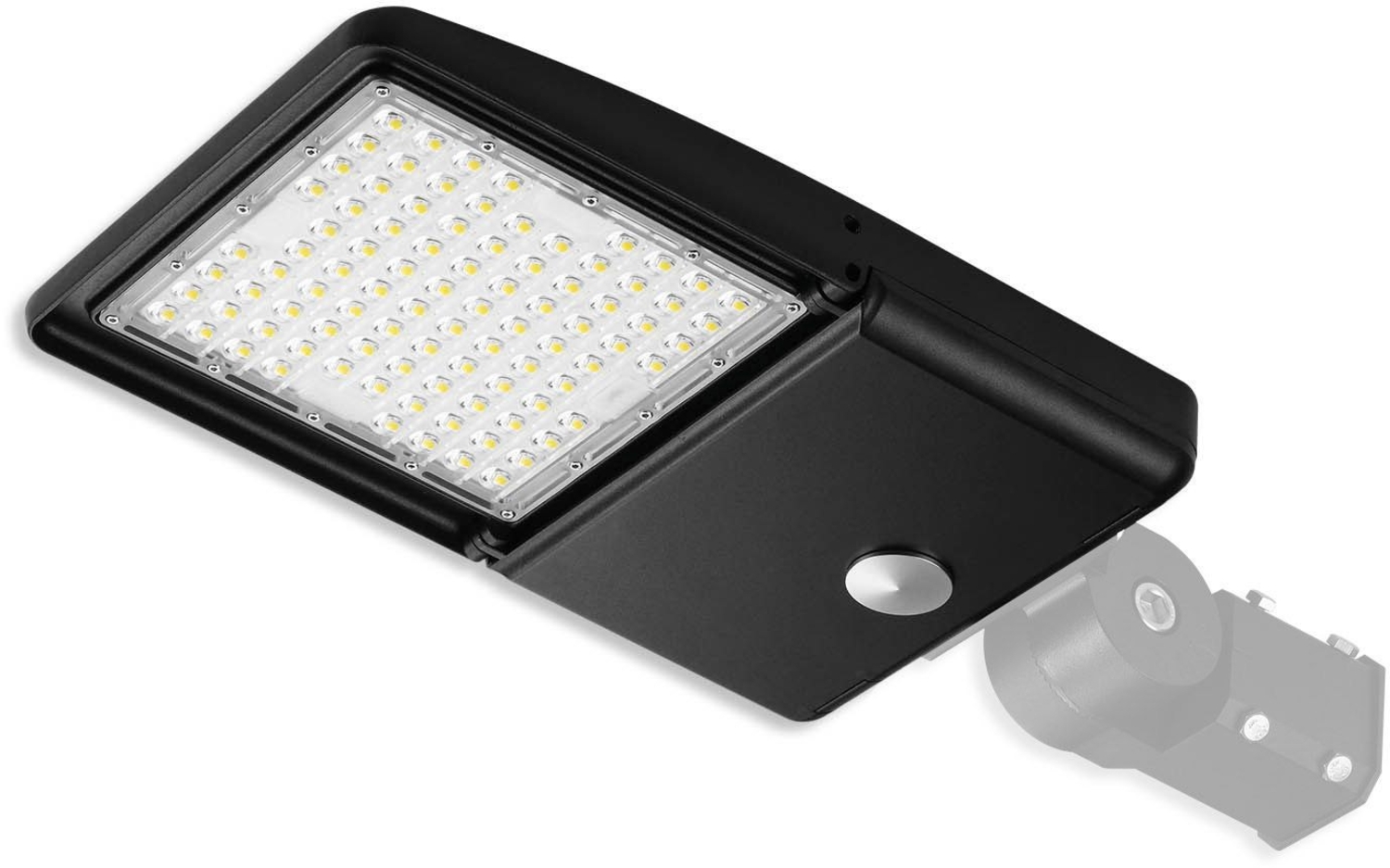 ISOLED LED Street Light HE75, 3000K, 1-10V dimmbar mit Tageslicht- und Bewegungssteuerung Bild 1