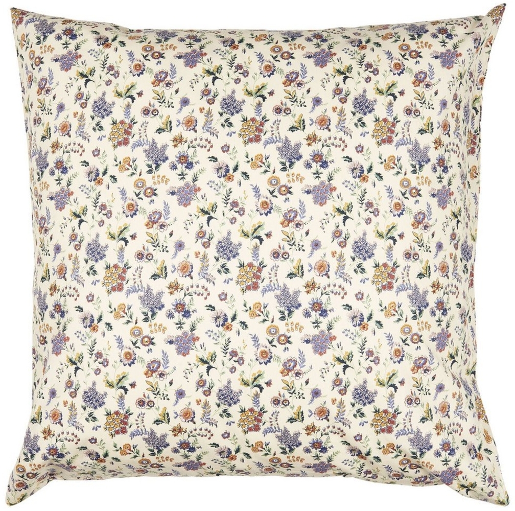 Ib Laursen Kissenbezug Ib Laursen - Kissenbezug Kissenhülle 60x60 cm Lila Braun Blumenmuster Bild 1