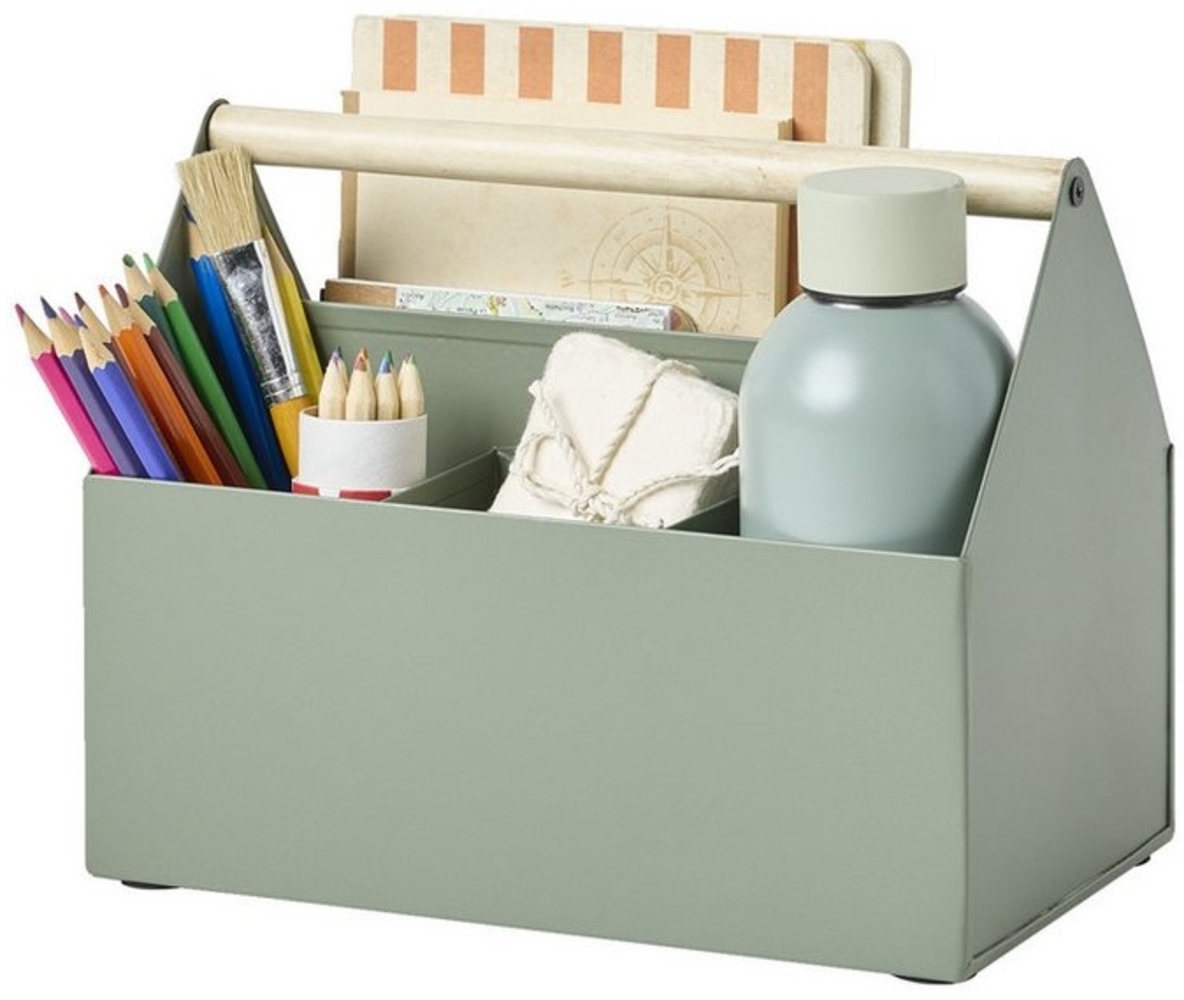 vertbaudet Aufbewahrungsbox Kinder Stiftebox in Hausform Bild 1