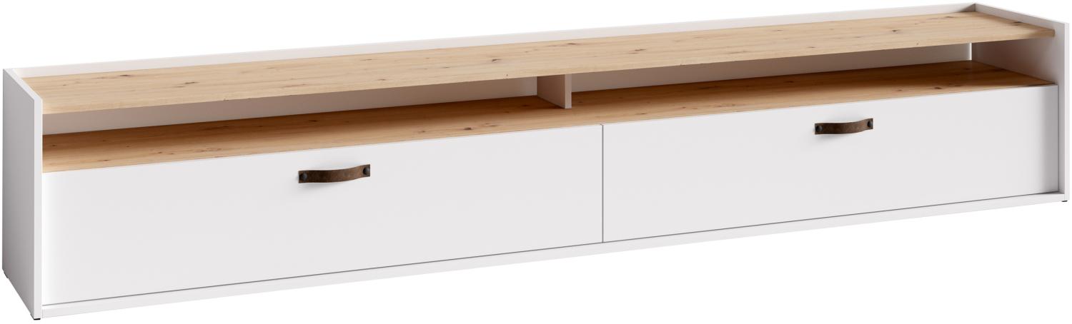 Homexperts 'FANCY' TV-Board, Holzwerkstoff Spanplatte weiß, B 240 x H 42 x T 38 cm Bild 1