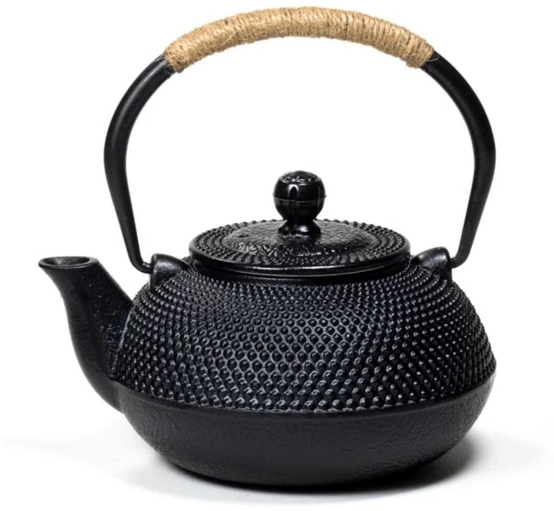 Tetsukyusu emaillierte Teekanne im japan. Stil -- 0.6 Liter Bild 1