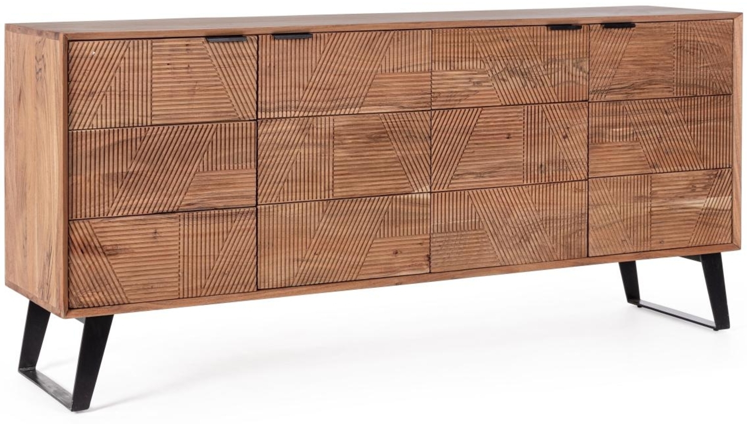 Sideboard Isar aus Akazienholz, 175 cm Bild 1