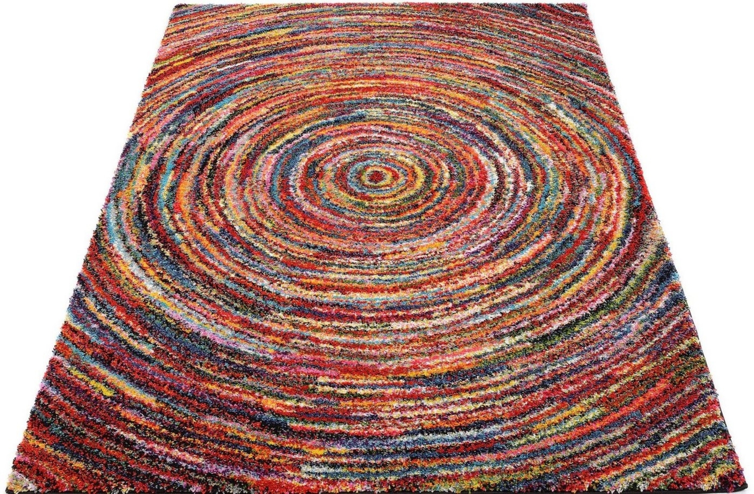 OCI DIE TEPPICHMARKE Hochflor-Teppich Sixteen Round, rechteckig, Höhe: 25 mm, Wohnzimmer Bild 1