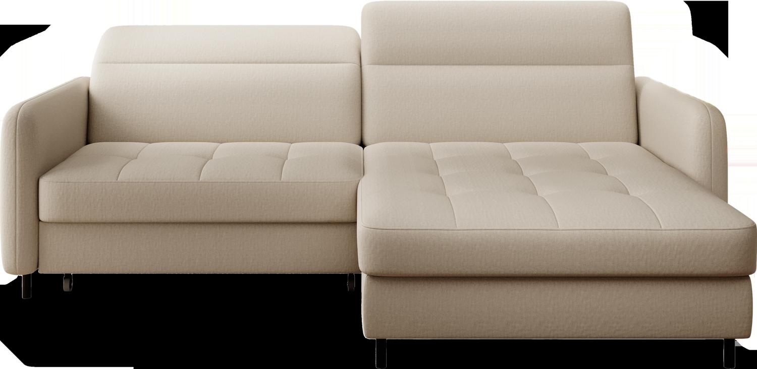 Gomsi, Ecksofa, Eckcouch, Beige Bild 1