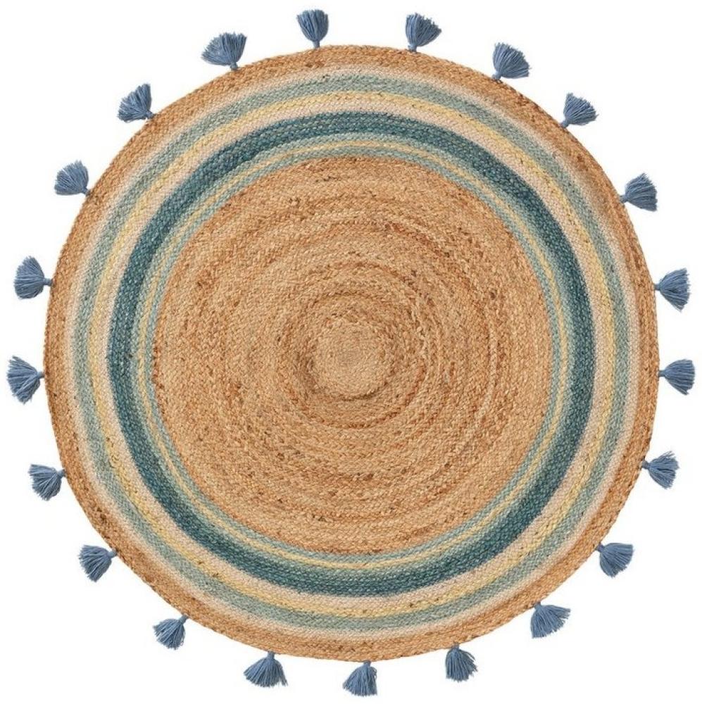 benuta Kinderteppich Lovis, rund, Höhe: 5 mm, Kunstfaser, Berber, Ethno-Style, Wohnzimmer Bild 1