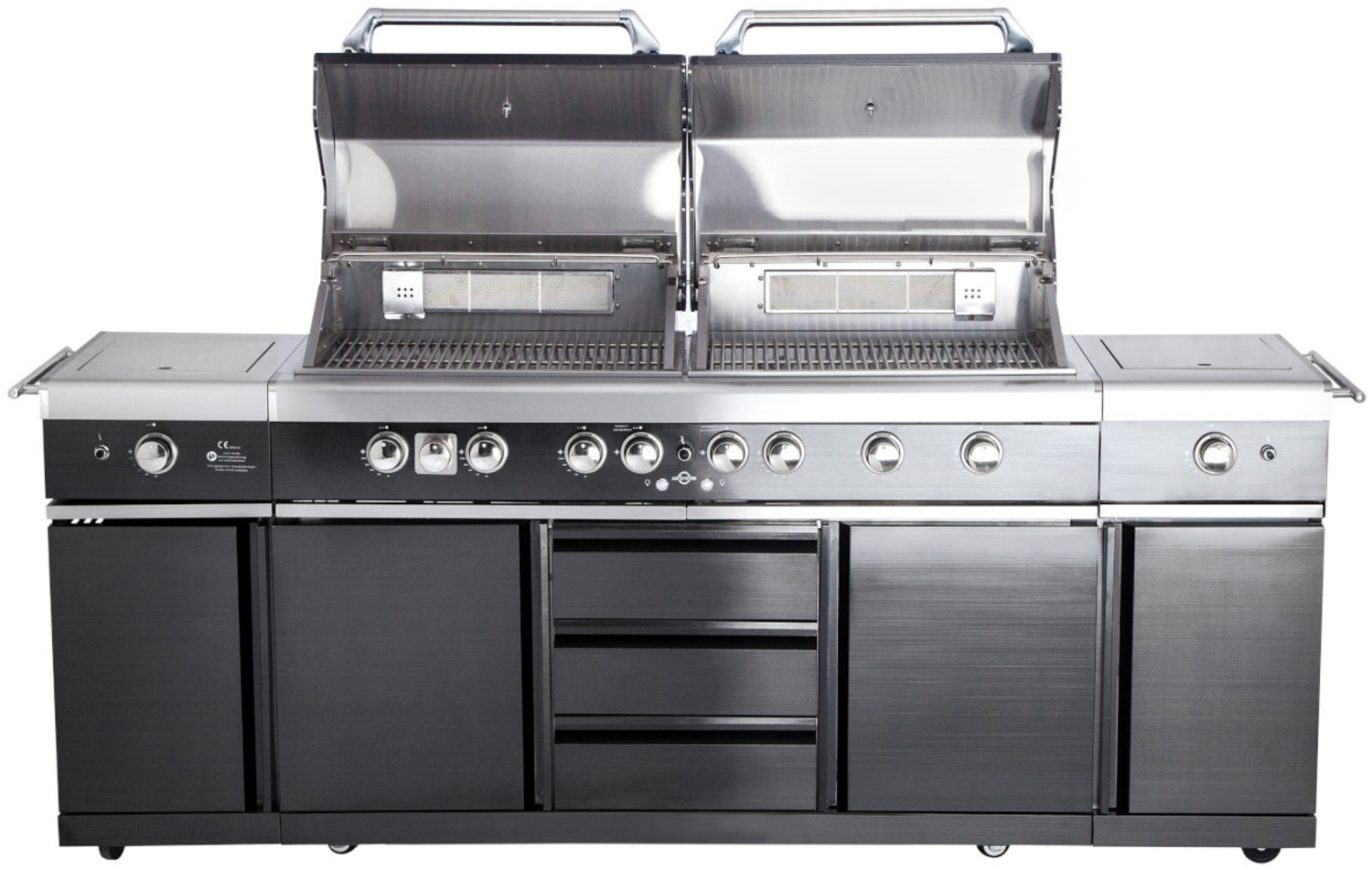 Allgrill Extreme Edelstahl Gasgrill Air System 6 Brenner/2 Backburner/Steakzone Outdoorküche Bild 1