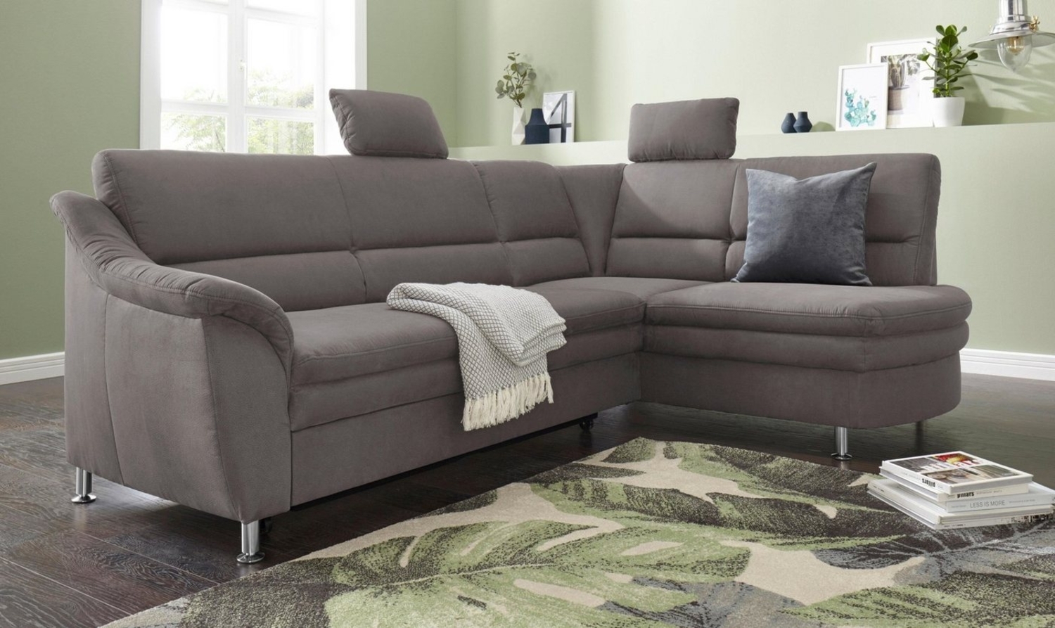 sit&more Ecksofa Cardoso L-Form, mit Federkern, wahlweise mit Bettfunktion und Schubkasten Bild 1