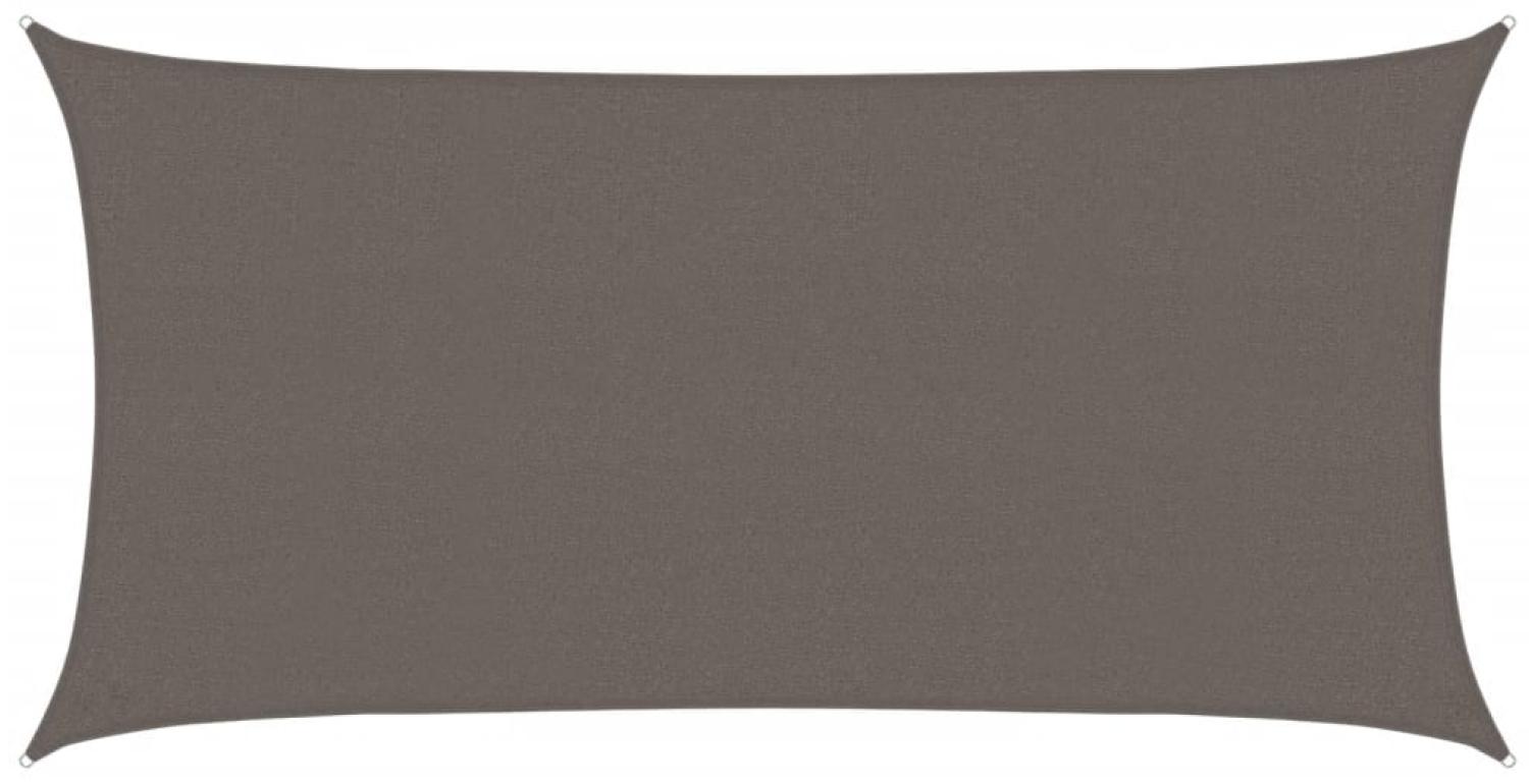 vidaXL Sonnensegel 160 g/m² Anthrazit 2,5x4,5 m HDPE 311070 Bild 1