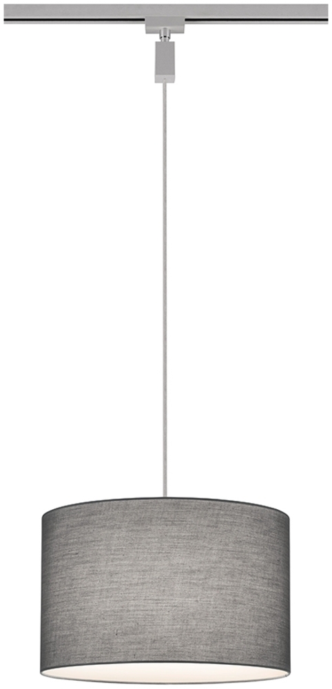 Pendelleuchte, HOTEL, DUOline - Track System, 1 x E27/5W grau Bild 1