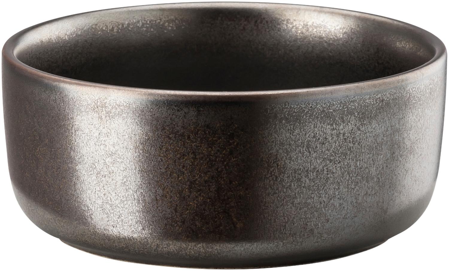 Arzberg Joyn Stoneware Soufflé Schale, Souffle-Form, Steinzeug, Iron, 12 cm, 44120-640253-61212 Bild 1