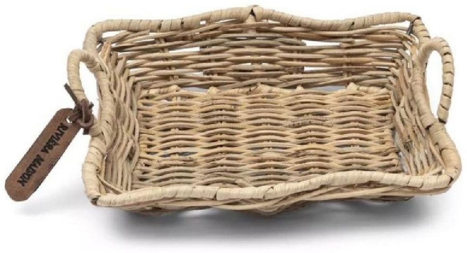 Rivièra Maison Tablett Mini-Tablett Benoa Rustic Rattan Bild 1