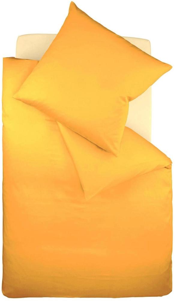 Fleuresse Interlock-Jersey-Kissenbezug uni colours sonne 2349 40/80 Bild 1