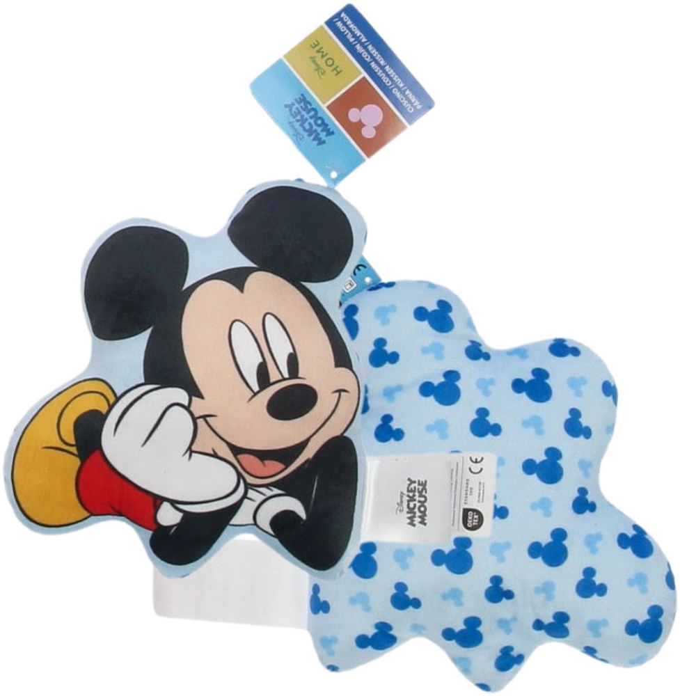 Disney Mickey Mouse Dekokissen Zierkissen Kopfkissen Wohnzimmer Dekoration Couch Bett Bild 1